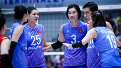  Bích Thủy tỏa sáng, bóng chuyền nữ Việt Nam 'hủy diệt'  Philippines ở set 4