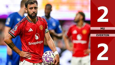 VIDEO bàn thắng MU vs Everton: 2-2 (Giao hữu CLB 2025)