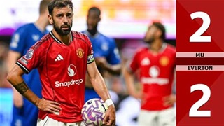 VIDEO bàn thắng MU vs Everton: 2-2 (Giao hữu CLB 2025)