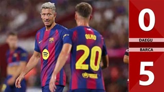 VIDEO bàn thắng Daegu vs Barca: 0-5 (Giao hữu CLB 2025)