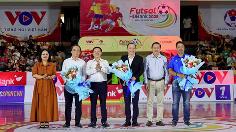Những hình ảnh khai mạc ấn tượng tại Giải futsal HDBank Cúp QG 2025