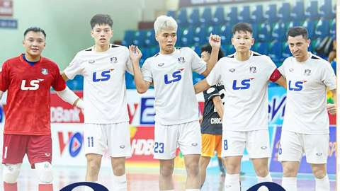 Giải Futsal HDBank Cúp QG 2025: ĐKVĐ Thái Sơn Bắc thắng Luxury Hạ Long 8-0