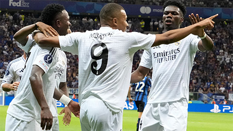 Real Madrid vượt qua 'cuồng phong' từ Premier League