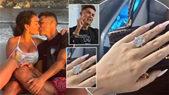 Bạn gái Cristiano Ronaldo đăng ảnh đeo nhẫn cưới