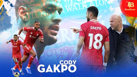 Cody Gakpo: 'Arne Slot không bao giờ để cảm xúc lấn át'