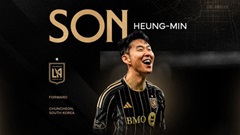 Son Heung-min chính thức gia nhập LAFC, phá kỷ lục chuyển nhượng MLS
