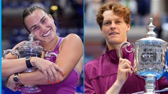US Open 2025 treo giải thưởng kỷ lục, Sinner - Alcaraz thêm động lực