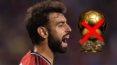 Bruno Fernandes phản ứng thế nào khi không được đề cử Quả bóng vàng 2025?