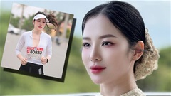 Nữ thần chạy bộ Loan Barbie hành động ý nghĩa, ngầm tiết lộ đã tìm được 'chân ái'