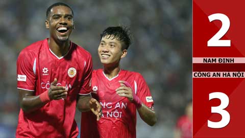 VIDEO bàn thắng Nam Định vs Công an Hà Nội: 2-3 (Siêu cúp Quốc gia 2025)