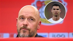 Erik ten Hag tiết lộ sự thật về mối quan hệ với Cristiano Ronaldo