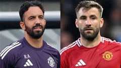Luke Shaw tức giận với HLV Amorim vì bị loại khỏi nhóm thủ lĩnh tại MU