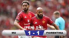 Kết quả MU 1-1 (pen 5-4) Fiorentina: Quỷ đỏ giành Snapdragon  Cup 2025
