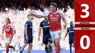 VIDEO bàn thắng Arsenal vs Bilbao: 3-0, pen: 6-5 (Giao hữu CLB 2025)