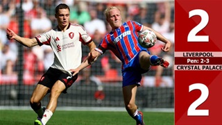 VIDEO bàn thắng Liverpool vs Crystal Palace: 2-2, pen: 2-3 (Siêu cúp Anh 2025)