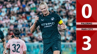 VIDEO bàn thắng Palermo vs Man City: 0-3 (Giao hữu CLB 2025)