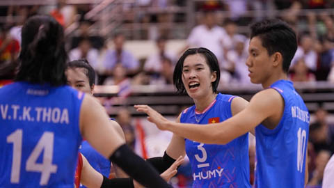 Bóng chuyền nữ Việt Nam vô địch SEA V-League