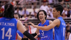 Bóng chuyền nữ Việt Nam vô địch SEA V-League