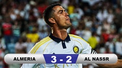 Kết quả Almeria 3-2 Al Nassr: Ronaldo lại tỏa sáng