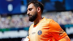 Donnarumma bị gạch tên ở trận tranh Siêu cúp châu Âu, chắc chắn rời PSG