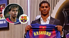 Người cũ MU ủng hộ Rashford bắt kịp Yamal ở Barca