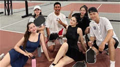 Chi Pu, Anh Tú & dàn sao showbiz đọ sắc trên sân pickleball