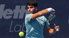 Hấp dẫn Cincinnati Open: Carlos Alcaraz phô diễn sức mạnh, cán mốc 50 chiến thắng năm 2025