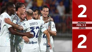 VIDEO bàn thắng Monza vs Inter: 2-2, HP: 1-1, pen: 3-5 (Giao hữu CLB 2025)