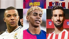 Barca, Real và Atletico cùng thị uy đối thủ bằng những 'số 10'