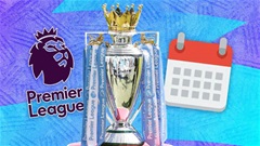 Lịch thi đấu Premier League 2025/26