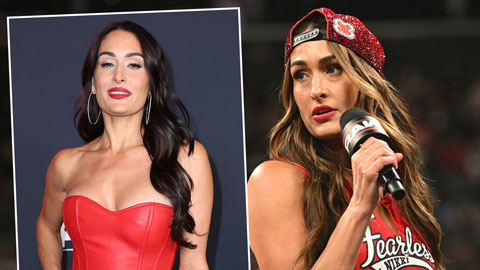 Đại mỹ nhân WWE Nikki Bella nổ túi ngực trên sàn đấu?