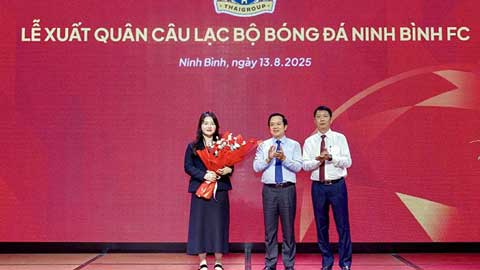 V.League có 'nữ tướng' đầu tiên, mới 24 tuổi