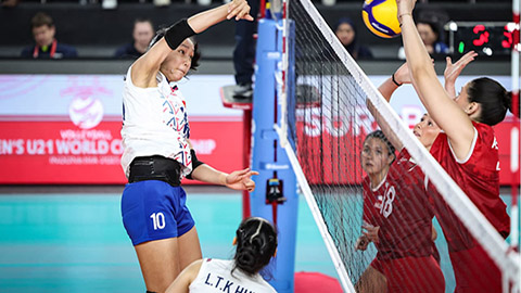U21 bóng chuyền nữ Việt Nam khép lại hành trình ấn tượng