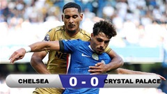 Kết quả Chelsea 0-0 Crystal Palace: Chia điểm thất vọng
