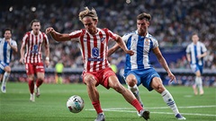 Bóng lăn đêm qua: Atletico thua cay đắng, PSG thắng nhọc
