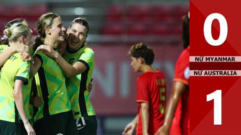 VIDEO bàn thắng Nữ Myanmar vs Nữ Australia: 0-1 (Chung kết ASEAN Cup nữ 2025)
