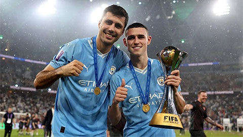 Man City đón 2 trụ cột trở lại ở đại chiến với Tottenham