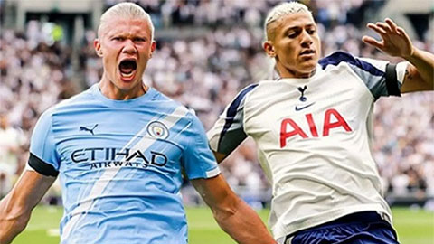 Đội hình dự kiến Man City vs Tottenham, 18h30 ngày 23/8