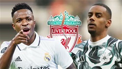 Liverpool từ bỏ Isak để chuyển sang Vinicius?