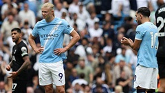 Man City trải qua hiệp 1 thảm họa trước Tottenham
