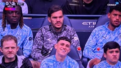 Phil Foden bật cười sảng khoái khi Man City thua trận