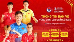 Vé xem U23 Việt Nam thi đấu vòng loại U23 châu Á 2026 mua ở đâu?