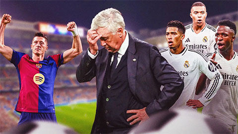  Ancelotti ‘tha bổng’ cả Barca lẫn Real Madrid