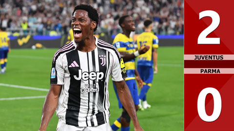 VIDEO bàn thắng Juventus vs Parma: 2-0 (Vòng 1 Serie A 2025/26)