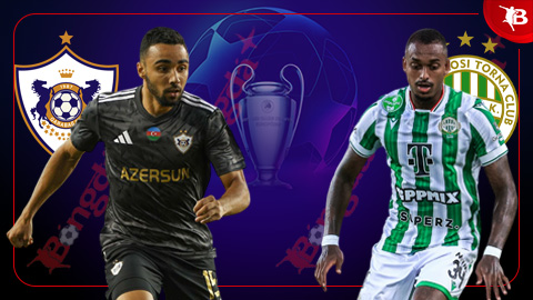 Nhận định bóng đá Qarabag vs Ferencvaros, 23h45 ngày 27/8: Khách không có hy vọng thắng