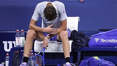 Daniil Medvedev nổi điên, đập gẫy vợt trước mặt trọng tài ở US Open 2025