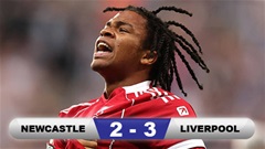 Kết quả Newcastle 2-3 Liverpool: Người hùng Ngumoha