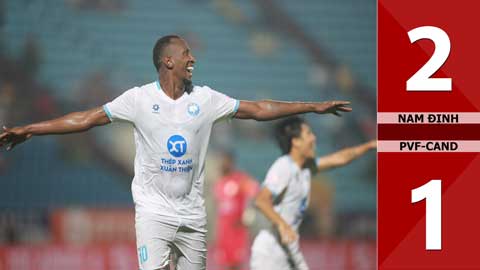 VIDEO bàn thắng Nam Định vs PVF-CAND: 2-1 (Vòng 3 V.League 2025/26)