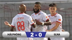 Kết quả Hải Phòng 2-0 SLNA: Chiến thắng quá thuyết phục!