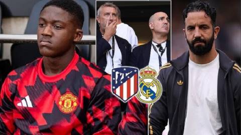 Real Madrid và Atletico tranh nhau Kobbie Mainoo
